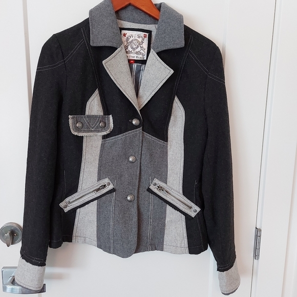 Not The Same Brand Wool Jacket - Picture 1 of 12